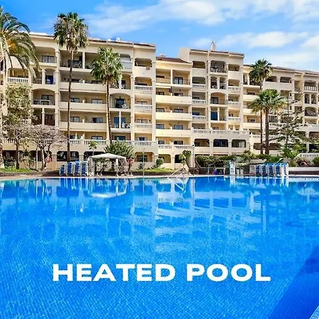 Sunny Terrace I Heated Pool I King Bed I Cook Zone I Parking Los Cristianos (Tenerife)