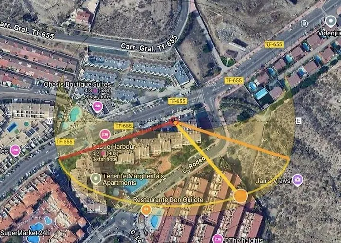 Sunny Terrace I Heated Pool I King Bed I Cook Zone I Parking Los Cristianos (Tenerife)